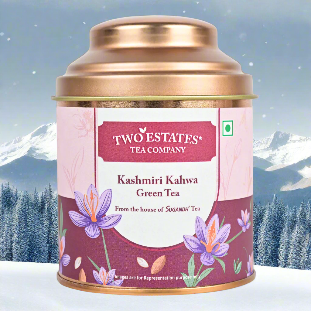 Two Estate Kashmiri Kahwa Green Tea 50g